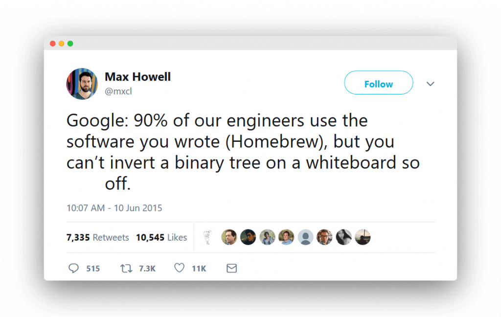 Creater of homebrew rejected by google